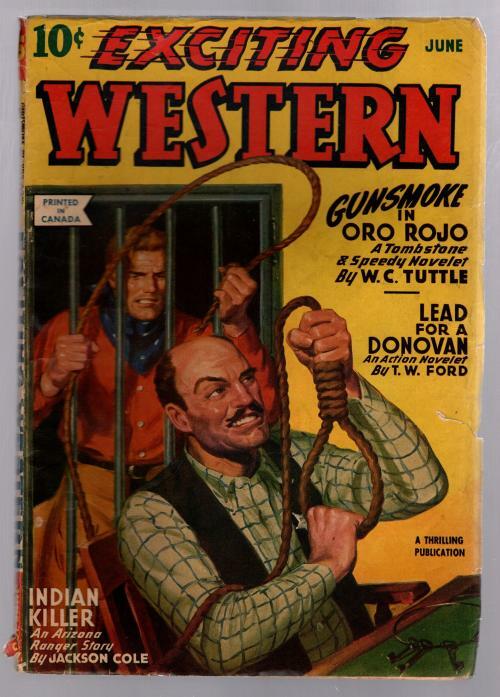Exciting Western Jun 1945 Canadian Edition Pulp