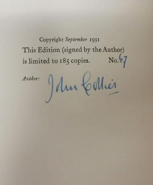 Gemini by John Collier (Limited Edition) Signed #67 Erle Korshak's