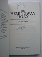 The Hemingway Hoax by Joe Haldeman (First Edition) Signed
