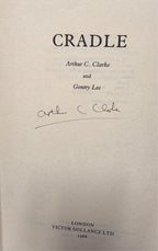 Cradle by Arthur C. Clarke (First UK Edition) File Copy Signed