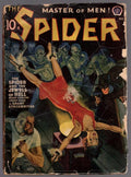 The Spider" December 1940 Classic Rafael DeSoto Bondage &amp; Torture Cvr