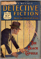 Detective Fiction Aug 13 1927 Pulp Don Thompson; Charles Somerville; Zeta Rot...