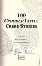 100 Crooked Little Crime Stories by Robert Weinberg (Editor) Signed