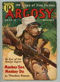 Argosy Sep 04, 1937 Luke Short - Monkey with gun Cover
