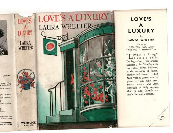 Love's a Luxury by Laura Whetter (First Edition) File Copy