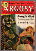 Argosy Mar 10, 1934 Jungle Girl Cvr. H. Bedford Jones