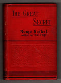 The Great Secret: A Tale of To-morrow by Hume Nisbet (First Edition)