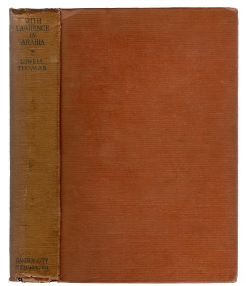 With Lawrence in Arabia by Lowell Thomas (Reprint Edition) Signed