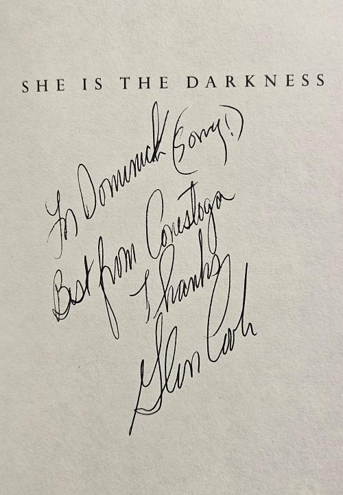 She is the Darkness by Glen Cook (First Edition) Signed