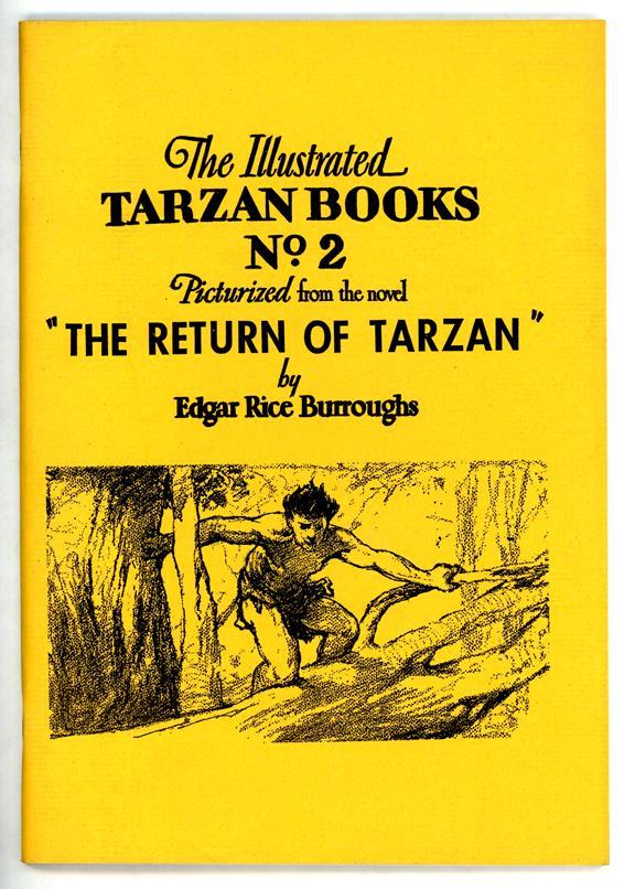 The Illustrated Tarzan Books No. 2 "The Return of Tarzan" by ERB Rex Maxon Art (