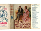 The Day of Temptation by William Le Queux (Hubin Listed) Ward File Copy