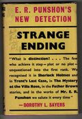 Strange Ending by E. R. Punshon (First Edition) Gollancz File Copy