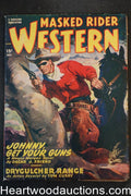 Masked Rider Western Dec 1948 George Rozen cover, Johnston McCulley