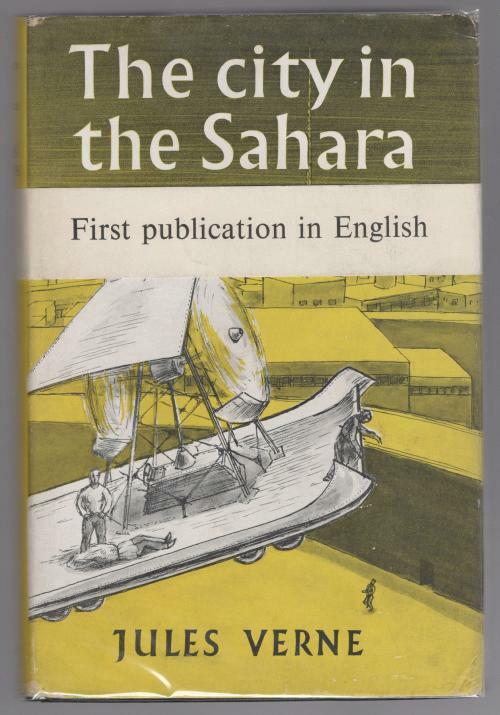 The City in the Sahara by Jules Verne (First English Edition) Rare Band