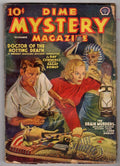 Dime Mystery Dec 1938 Mummy Attack Cover - Pulp