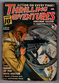 Thrilling Adventures Jan 1941 Pulp E. Hoffman Price; Johnston McCulley