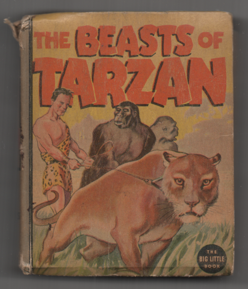 The Beast of Tarzan by Edgar Rice Burroughs, Big little Book #1410