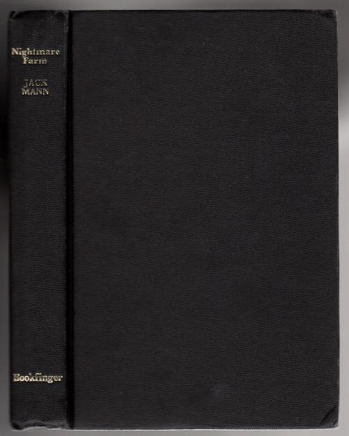 Nightmare Farm by Jack Mann (First American Edition)