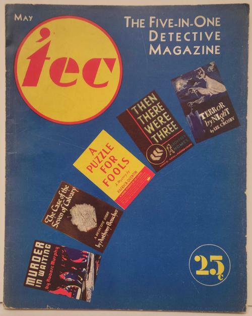 Tec May 1939  #1 Anthony Boucher