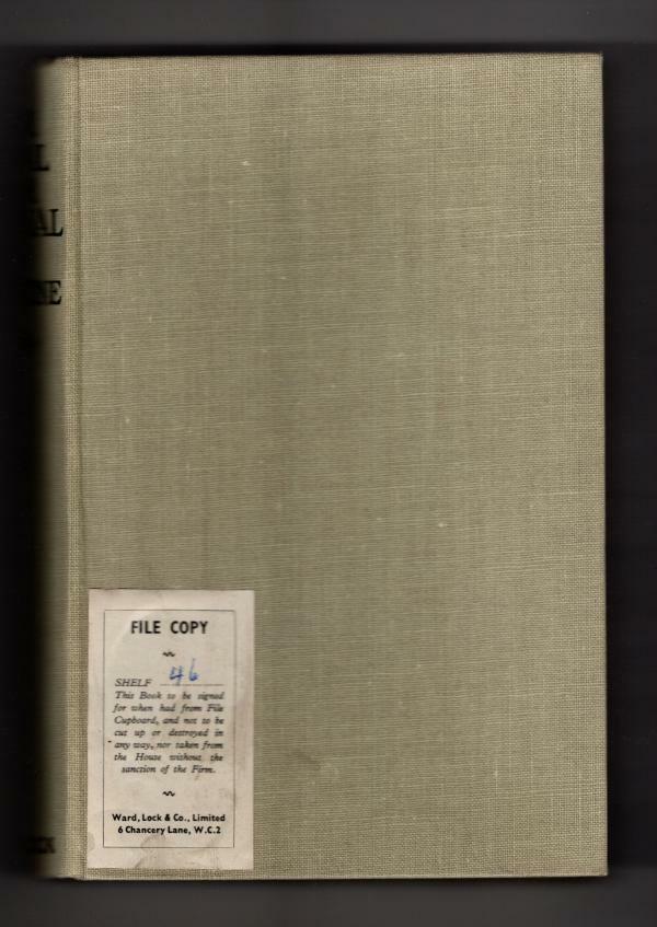 Nor Equal Nor Unequal by Valentine (First Edition) Ward Lock File Copy