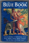 Blue Book May 1935 William L. Chester "Hawk of the Wilderness" 2/7 Kioga Cvr