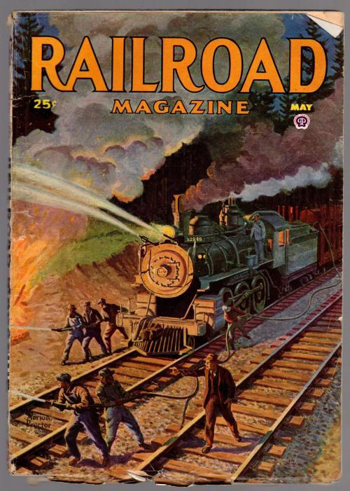 Railroad Magazine May 1945 Aurion M. Proctor Cvr; Harry Bedwell