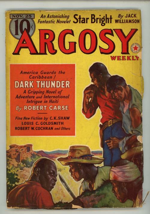 Argosy Nov 25, 1939 Jack Williamson, McCulley