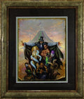Todd Lockwood SIGNED Art Print FANTASY ART Circus