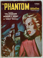 Phantom Detective 1953 Summer Robert Wallace "Murder's Agent" Pulp