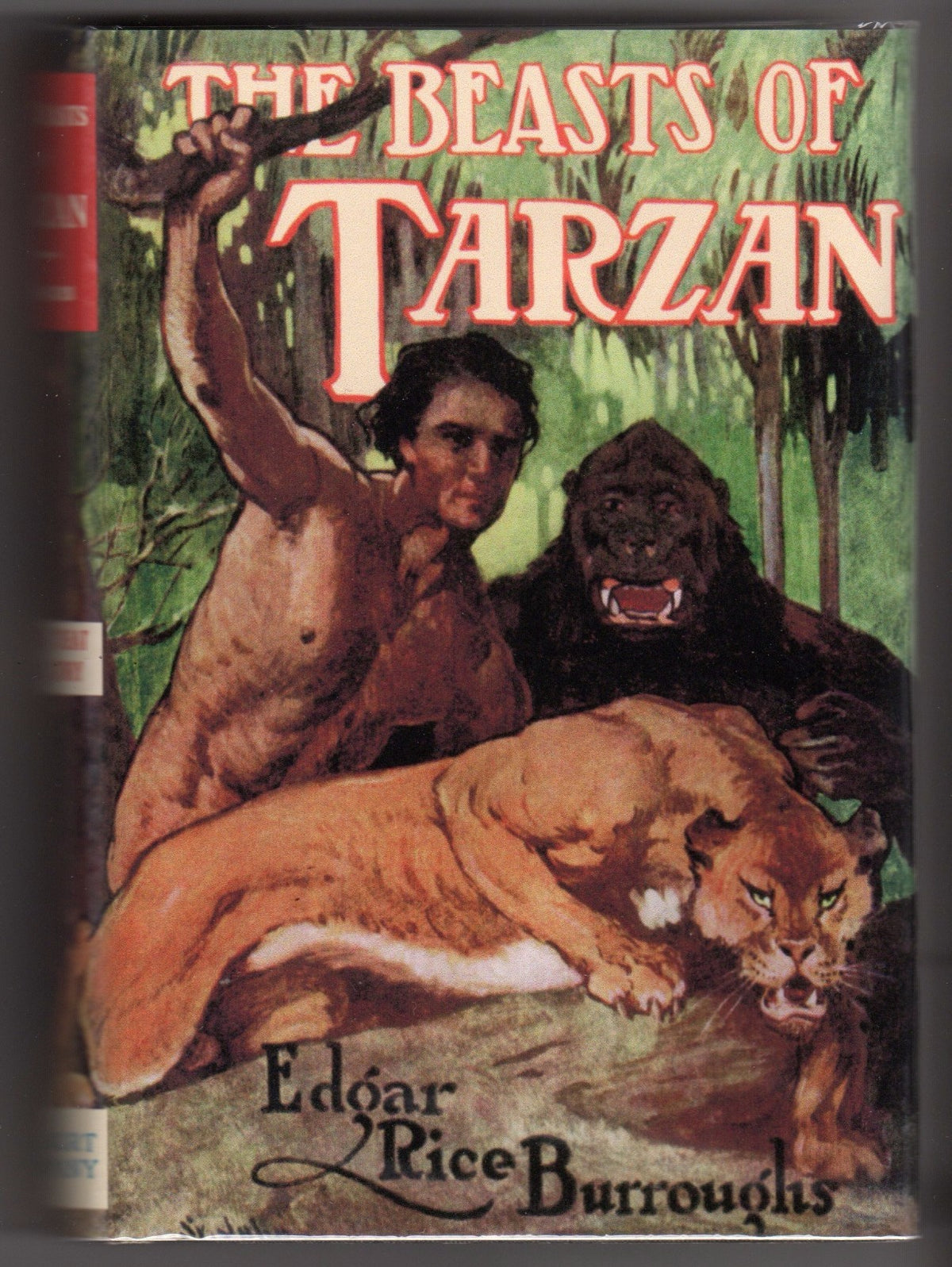 The BEASTS of TARZAN by Edgar Rice Burroughs (A.L.Burt) St.John (DJ)- High Grade