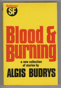 Blood and Burning by Algis Budrys (First Edition) Publisher File Copy