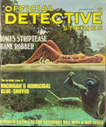 Official Detective Stories" October 1967 Assault Cover