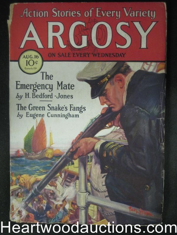 Argosy August 16, 1930 O.A. Kline "Prince of Peril"