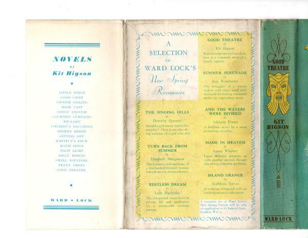 Good Theatre by Kit Higson (First Edition) File Copy
