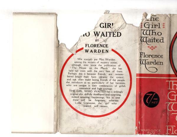 The Girl Who Waited by Florence Warden (First Edition)