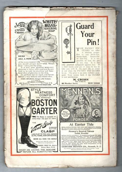 Young's Magazine Apr 1908 Antoinette Clark Cvr; Harold C. Burr