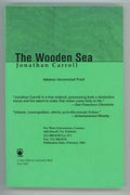 The Wooden Sea by Jonathan Carroll (Advance Proof)