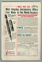 Five Novels Monthly Jul 1942 Pulp Damsel in Distress Cvr