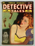 Detective Tales Sep 1945 GGA Cover; WT Ballard - Case of the Climbing Corpse