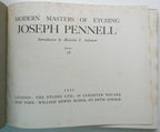 Modern Masters of Etching: Joseph Pennell (Number Twenty-Eight) 1931