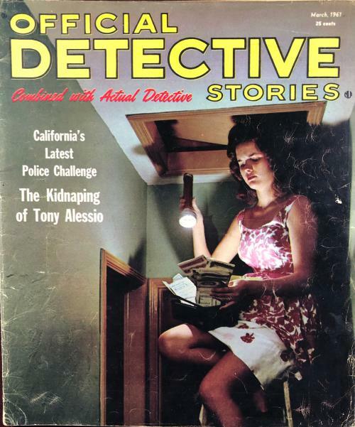 Official Detective Stories" March 1961