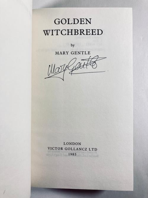 Golden Witchbreed by Mary Gentle (First Edition) Signed