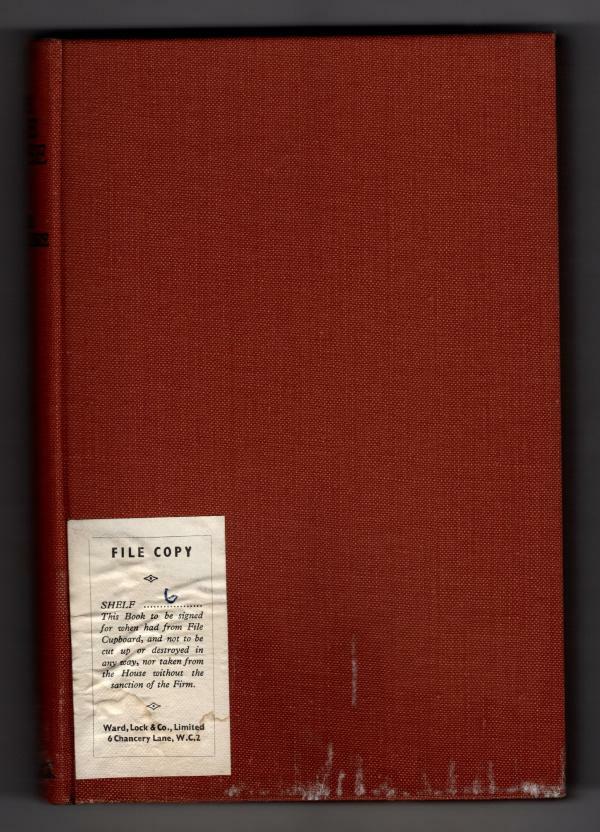 The Blue Goose by Peter Blackmore (First Edition) File Copy