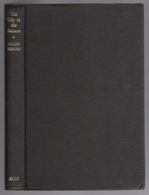 The City in the Sahara by Jules Verne (First English Edition) Rare Band