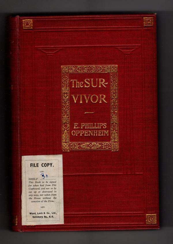 The Survivor by E. Phillips Oppenheim (File Copy)