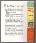 The Glass Village by Ellery Queen (First Edition)