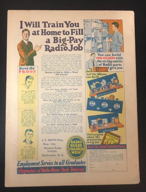 Amazing Stories Quarterly 1928 Summer Stanton A. Coblentz 1st published story