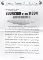 Bouncing off the Moon by David Gerrold (First Edition)