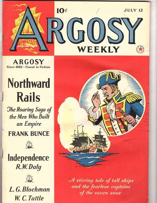 Argosy Jul 12 1941 Lady of Daring Comic