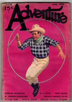 Adventure Jun 1933 Gerard C. Delano Cvr; Harold Lamb; W. C. Tuttle; John D. S...